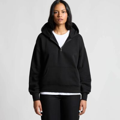 Wo's Relax Half Zip Hood 4164 Thumbnail
