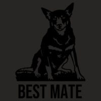 Cattle dog Best Mate - Mens Fitted Cotton Tee Design