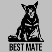 Cattle dog Best Mate - 3/4 Raglan Tee Unisex Design