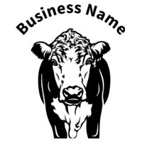 Hereford Cow & Business Name - Boutique Ceramic Mug Design