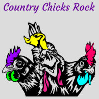 Country Chicks Rock - 100% Cotton Tea Towel Design