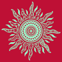 Sun Mandala Front Print - Women's Supply Hood Design