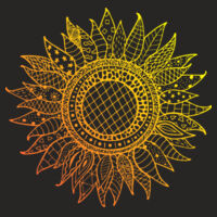 Sunflower Mandala - AS Colour Pillar String Singlet Design