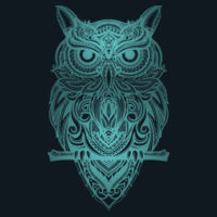 Owl Mandala - AS Colour Women's Shallow Scoop Tee Design