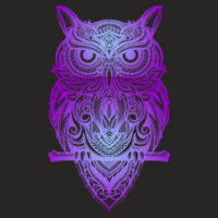 Owl Mandala - AS Colour Women's Crop Tank Design