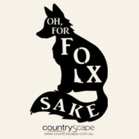 Oh, for fox sake - AS Colour Shoulder Tote 1002 Design