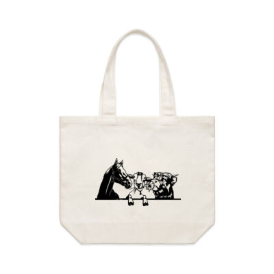 Farm Animals - Shoulder Tote Bag Thumbnail