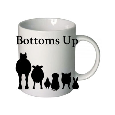 Bottoms Up - Boutique Ceramic Mug Thumbnail