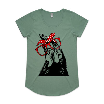 Rosie Chick 3 - Women's Mali Capped Sleeve Tee Thumbnail