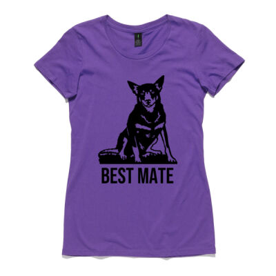 Cattle dog Best Mate - Women's Maple Tee Thumbnail