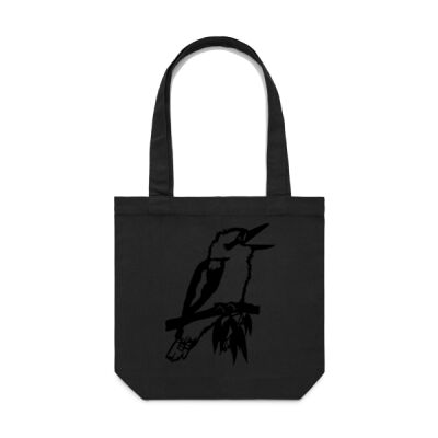 Laughing Kookaburra - Colour Carrie Bag Thumbnail