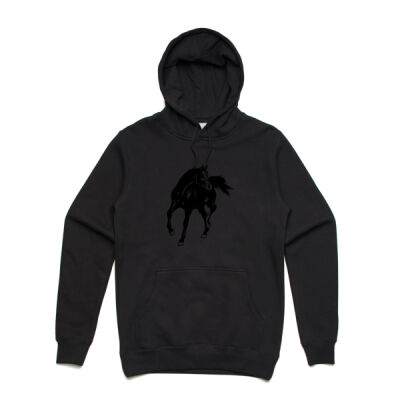 Arabian Horse - Stencil Unisex Hood Thumbnail