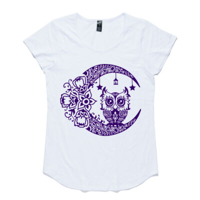 Zen Owl - AS Colour Women's Mali Capped Sleeve Tee Thumbnail