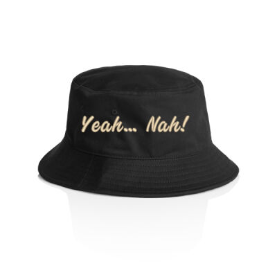 Yeah.. Nah - AS Colour Cotton Bucket Cap Thumbnail