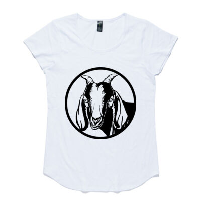 Boer Goat - Women's Mali Capped Sleeve Tee Thumbnail