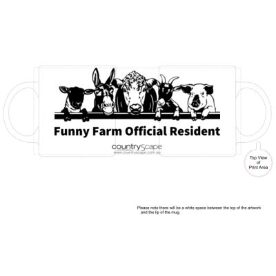 Funny Farm Official - Boutique Ceramic Mug Thumbnail