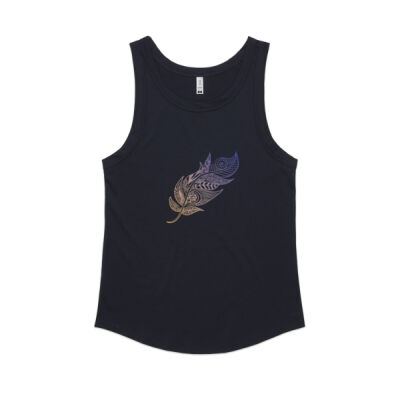 Feather Mandala - Women's Sunday Singlet Thumbnail