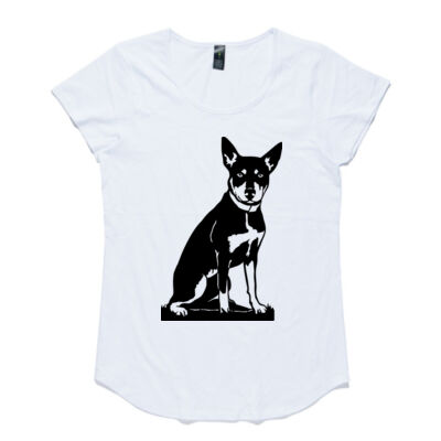 Working Kelpie - Women's Mali Capped Sleeve Tee Thumbnail